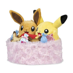 Seasonal Celebrations: Pikachu & Eevee Sweet Days Plush - 7 ¼ In.