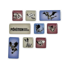 Pokémon Fossil Museum: Skeletons Mini Magnets (9-Pack)