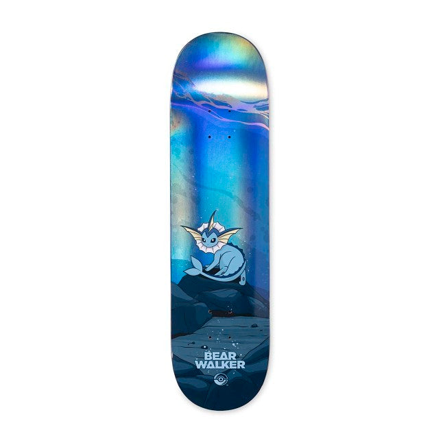 Pokémon Center × Bear Walker: Vaporeon Skateboard Deck