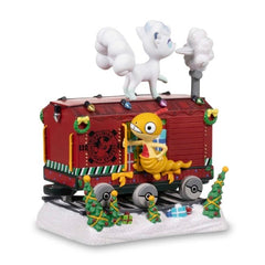 Delibird Holiday Express Alolan Vulpix Boxcar Figure