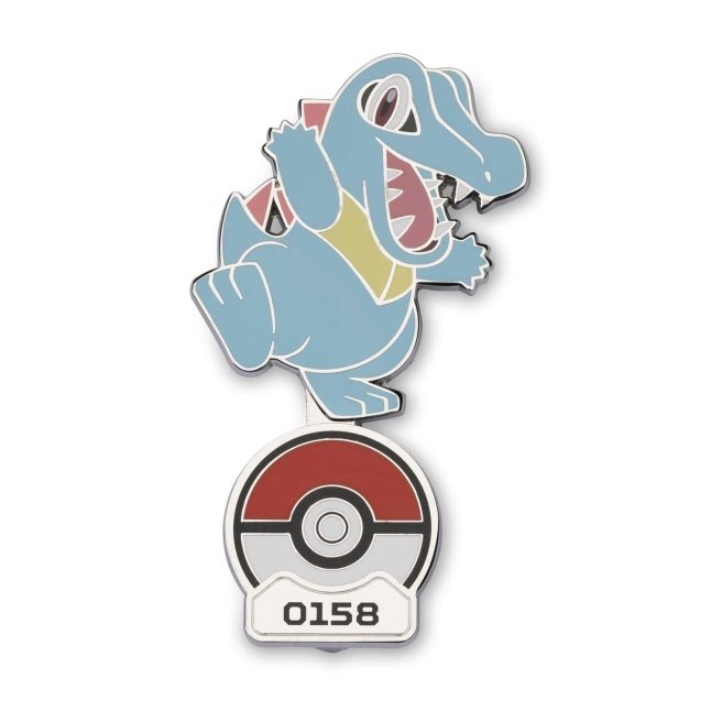 Pokémon Gallery Pins: Totodile Standing Pin