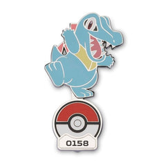 Pokémon Gallery Pins: Totodile Standing Pin