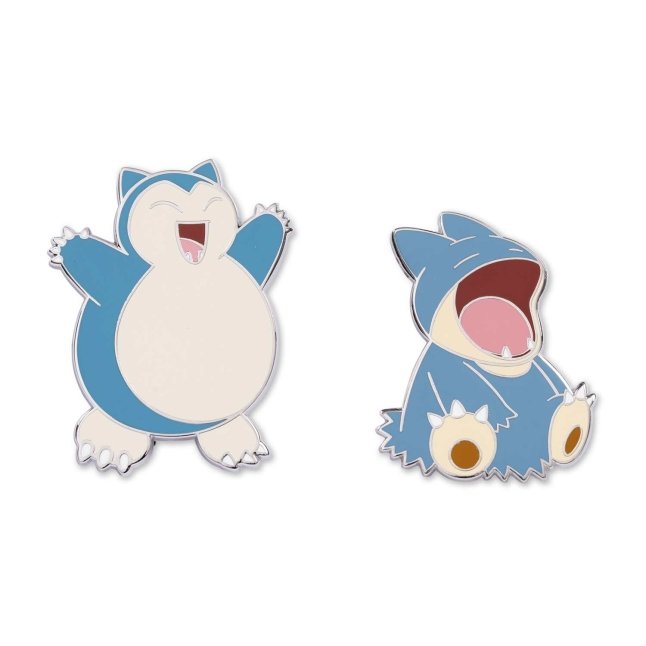Munchlax & Snorlax Pokémon Pins (2-Pack)