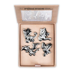 Pokémon Fossil Museum: Skeletons Pin Box Set (4-Pack)