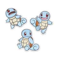 Squirtle Stickers (3-Pack)