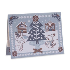 Pikachu & Fuecoco Pokémon Holiday Pins & Pop-Up Greeting Card
