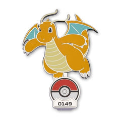 Pokémon Gallery Pins: Dragonite Standing Pin