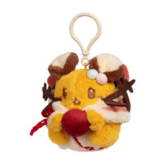 Dedenne Pokémon Holiday Plush Key Chain