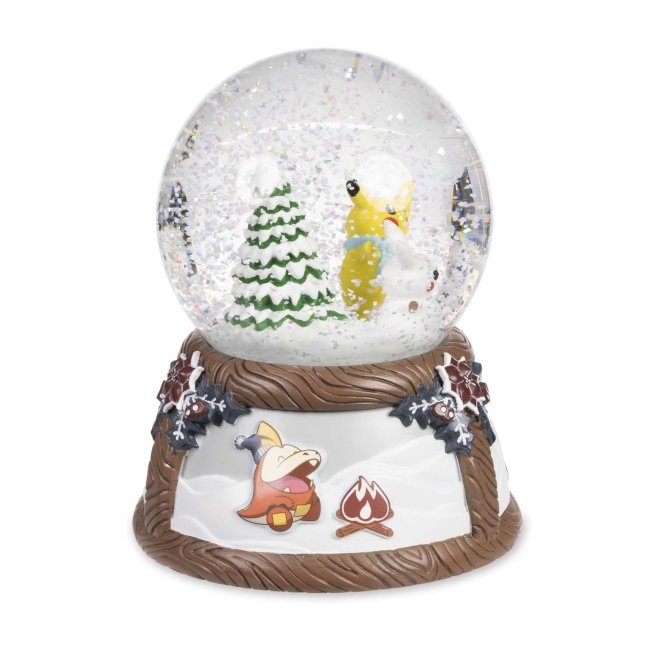 Pikachu Pokémon Holiday Snow Globe