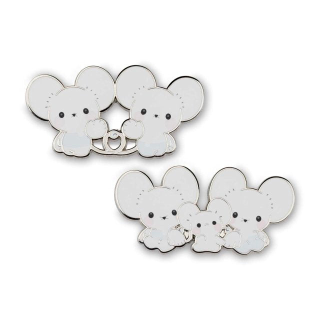 Tandemaus & Maushold Pokémon Pins (2-Pack)
