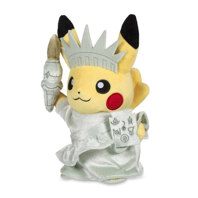 Pikachu Around the World: Liberty Pikachu Poké Plush - 8 ½ In.