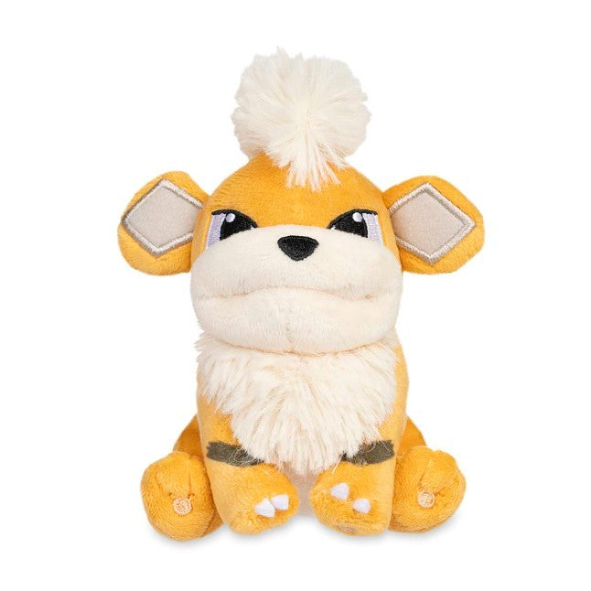Growlithe Sitting Cuties Plush - 5 ¼ In.