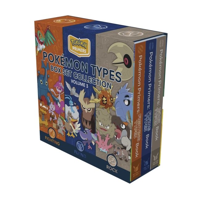 Pokémon Primers Types: Box Set Collection Volume 3 (Flying, Fighting & Rock)