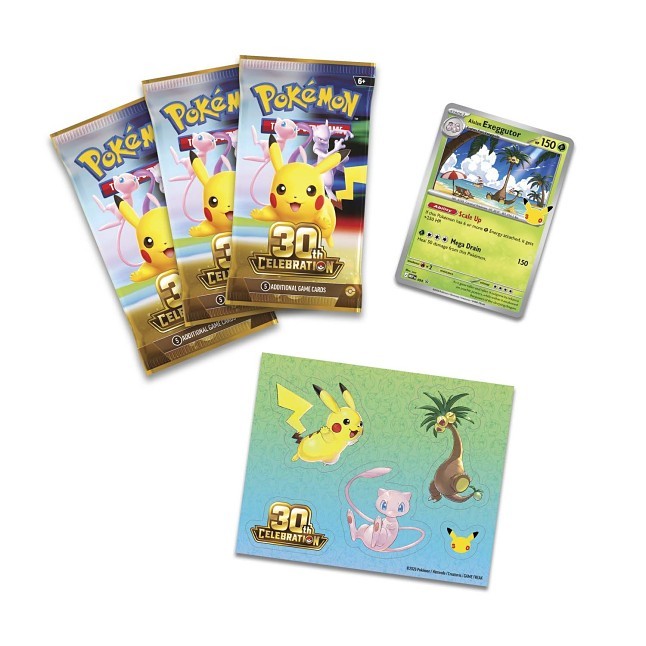 Pokémon TCG: 30th Celebration Tech Sticker Collection (Alolan Exeggutor)