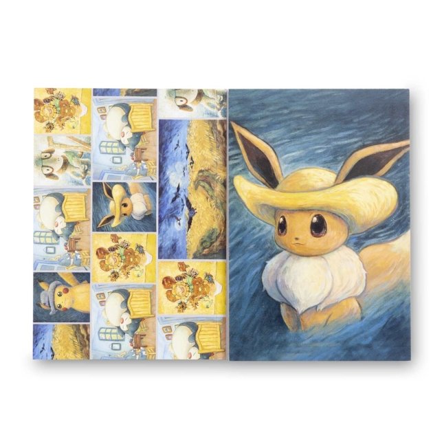 Pokémon Center × Van Gogh Museum: Pokémon Inspired by Paintings from the Van Gogh Museum Amsterdam Postcards (12-Pack)