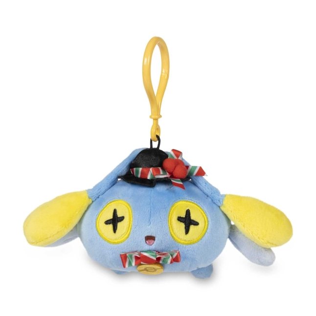 Chinchou Pokémon Undersea Holiday Plush Key Chain