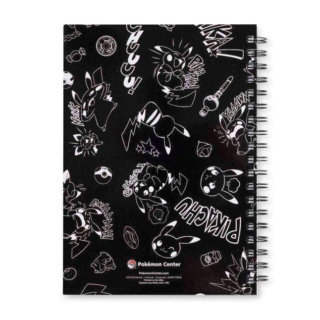 Pikachu Comic-Style Spiral Notebook (200 Pages)