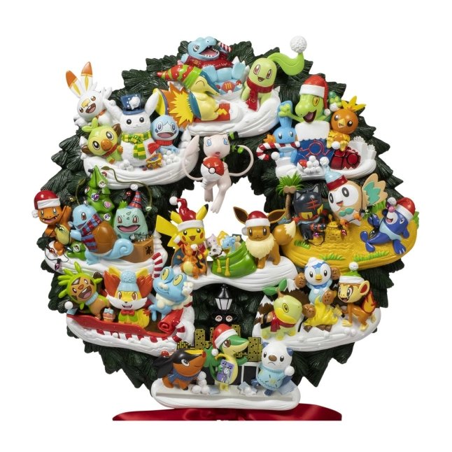 Pokémon Holiday Sculpted Wreath