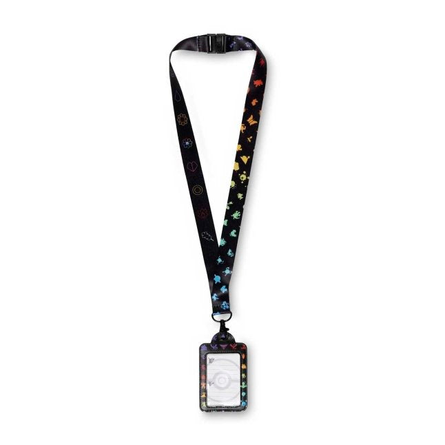 Kanto Gym Badge Lanyard & Badge Holder