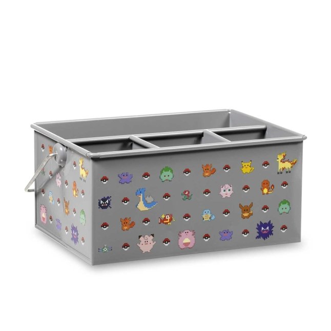 Pokémon Block Art Party Metal Table Caddy Centerpiece
