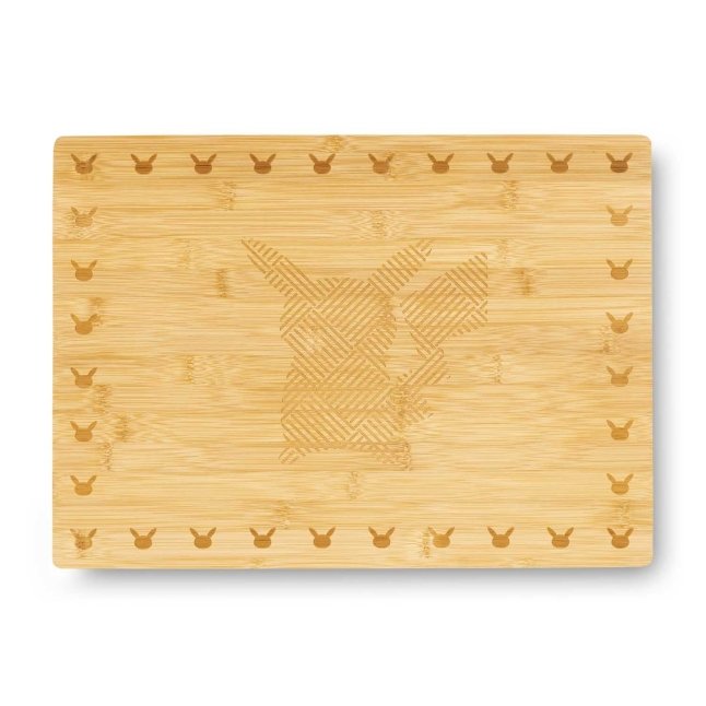 Pokémon Winter Wonders Bamboo Wood Cutting Board