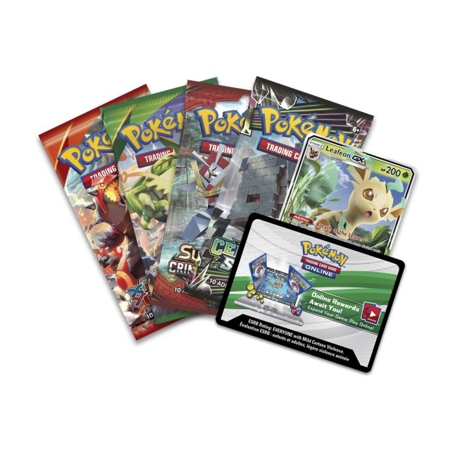 Pokémon TCG: Evolution Celebration Tin (Leafeon-GX)
