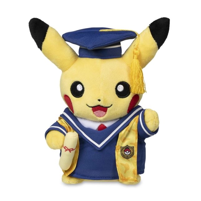 Pikachu Celebrations: Graduate Pikachu Poké Plush - 8 In.