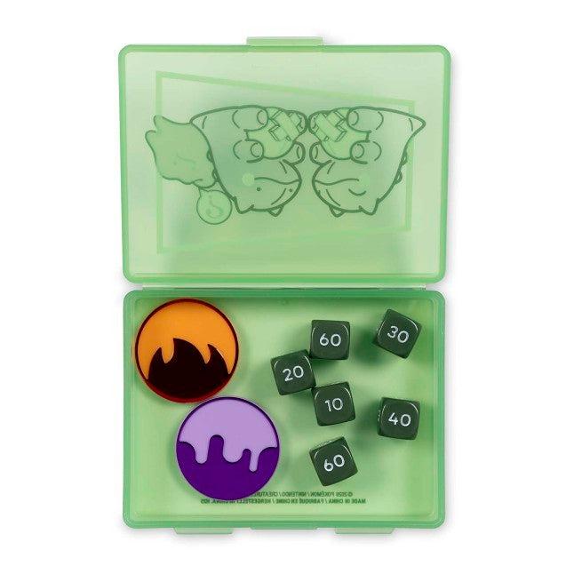 Pokémon TCG: Substitute Damage-Counter Dice & Condition Markers Set
