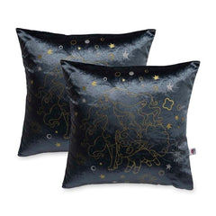 Pokémon Winter Wonders Deep Blue Throw Pillow Covers (2-Pack)