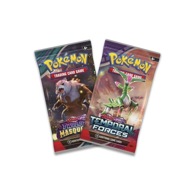 Pokémon TCG: Vibrant Paldea Mini Tin (Espathra & Ampharos)