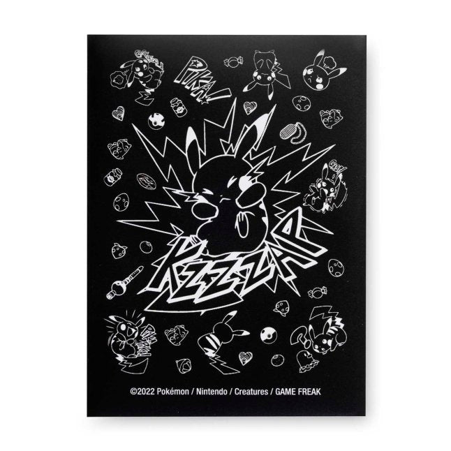 Pokémon TCG: Pikachu Comic-Style Attack Card Sleeves (65 Sleeves)