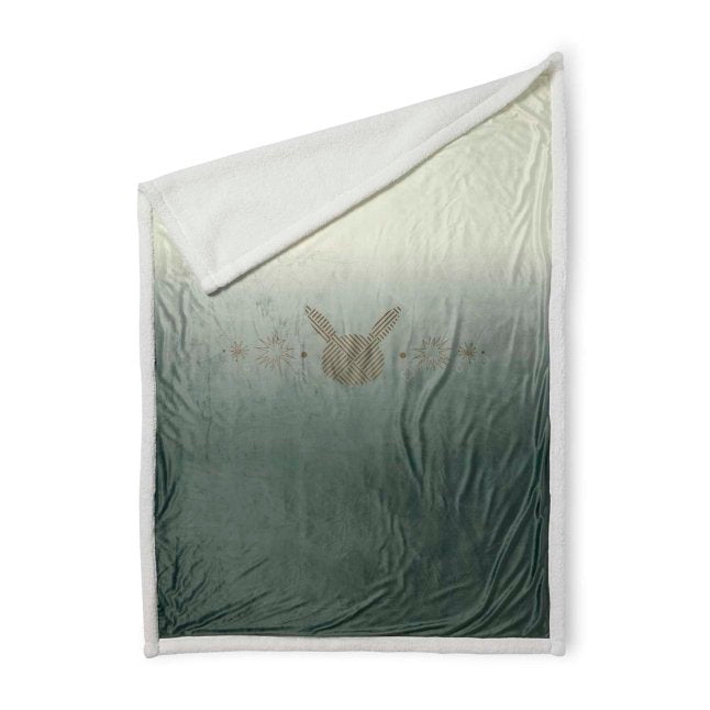 Pokémon Winter Wonders Green Throw Blanket