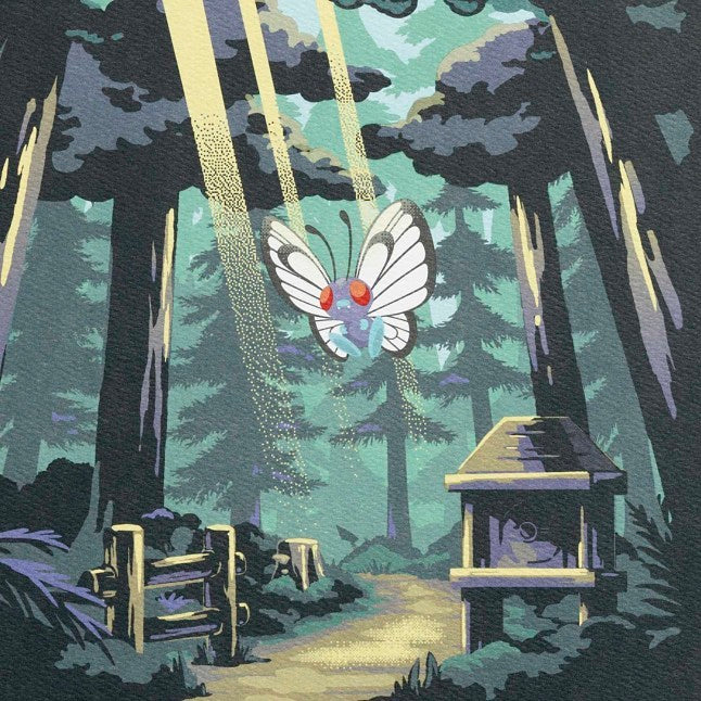Kanto Explore Pokémon Poster