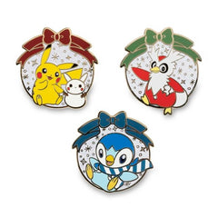 Pokémon Snowy Holiday Pokémon Pins (3-Pack)