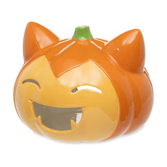 Pumpkin Snorlax Ceramic Tea Light Holder